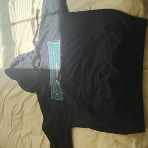 Last Dive Bar Medium Black Oakland Coliseum Freeway Exit Sign Hoodie